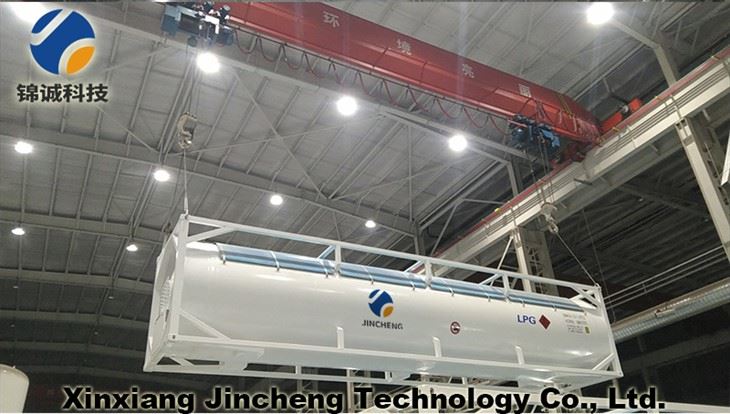 40FT LPG tank konteyneri moslashtirilgan LPG ISO tank konteyneri